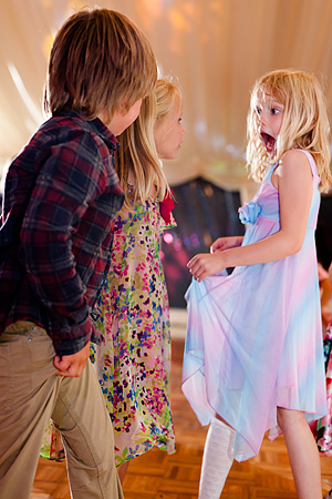 Cornwall country wedding - evening reception