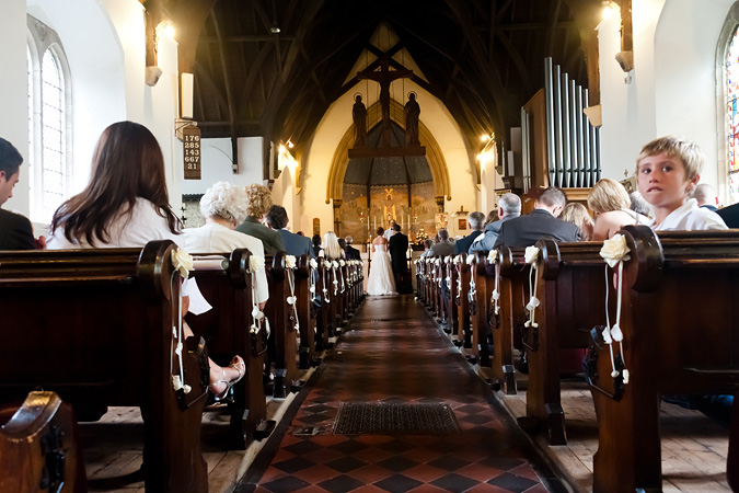 Wedding Photographer Cornwall - church wedding