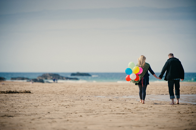 Julia & Tim's Cornwall Engagement Shoot