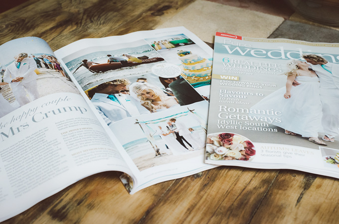 Real Wedding Feature: Cornwall Beach Wedding