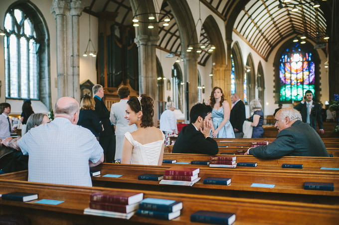 Wedding photo at St Andrew's Church in Plymouth, Devon (110)