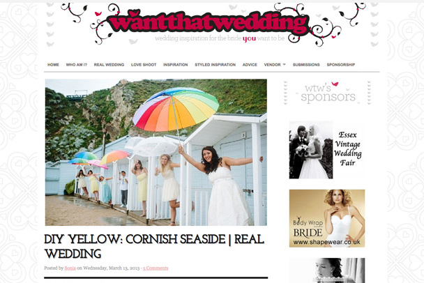 Real Wedding Feature: Want That Wedding Blog