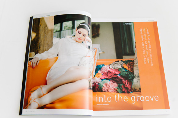 Wed Magazine Bridal Fashion Editorial - Into The Groove