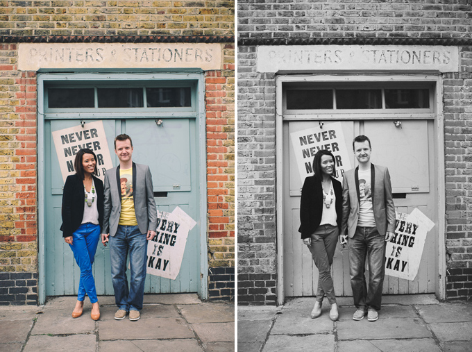 Engagement photography at London Columbia Road Flower Market (9)