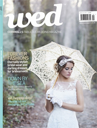 Wed Magazine Cornwall issue 25 cover