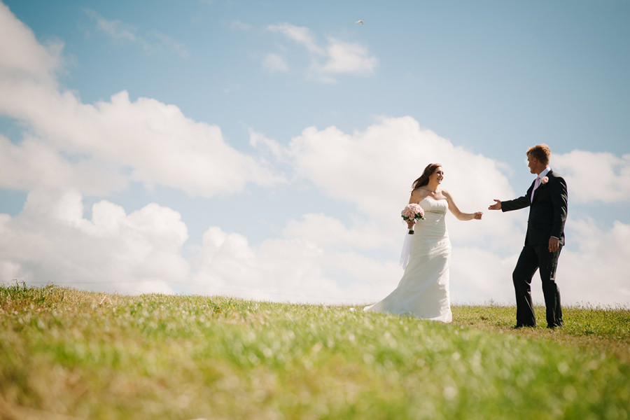 Claire and Ryan's Wedding in Crantock, Newquay