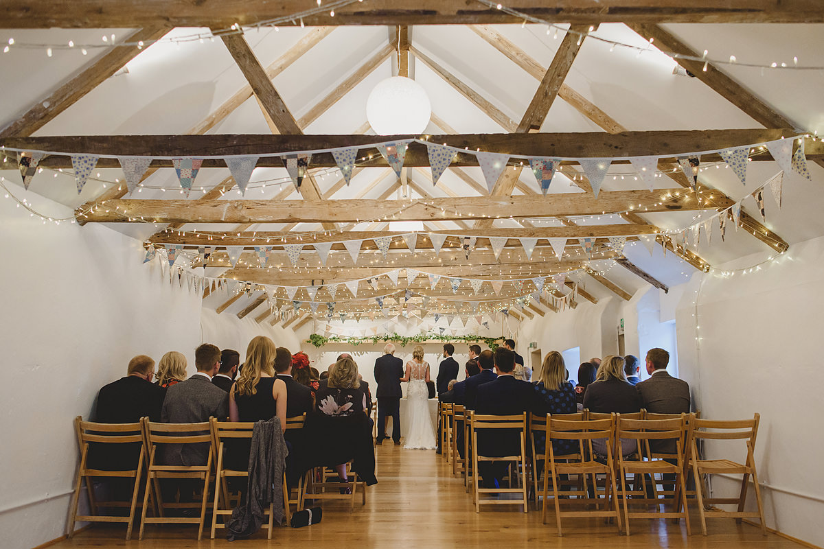 The Green Cornwall wedding barn